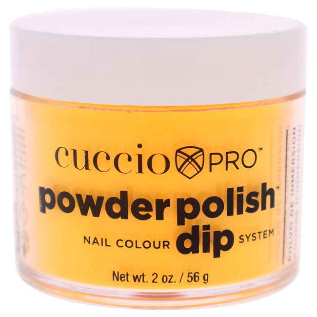 Cuccio Pro Powder Polish Nail Colour Dip System - Neon Tangerine by Cuccio for Women - 1.6 oz Nail Powder Image 1