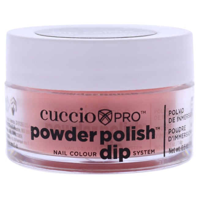 Cuccio Pro Powder Polish Nail Colour Dip System - Peach by Cuccio for Women - 0.5 oz Nail Powder Image 1