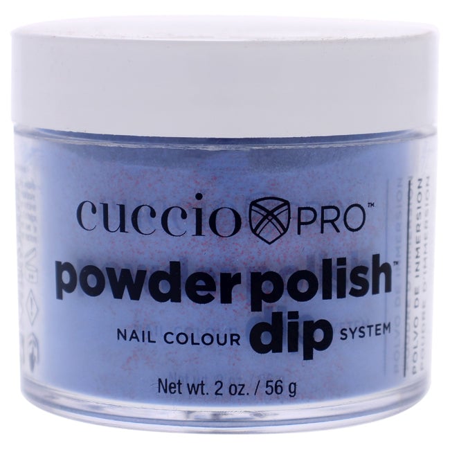 Cuccio Pro Powder Polish Nail Colour Dip System - Purple With Red Glitter by Cuccio for Women - 1.6 oz Nail Powder Image 1