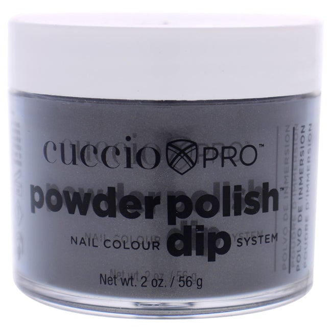 Cuccio Pro Powder Polish Nail Colour Dip System - Silver With Grey Undertones by Cuccio for Women - 1.6 oz Nail Powder Image 1