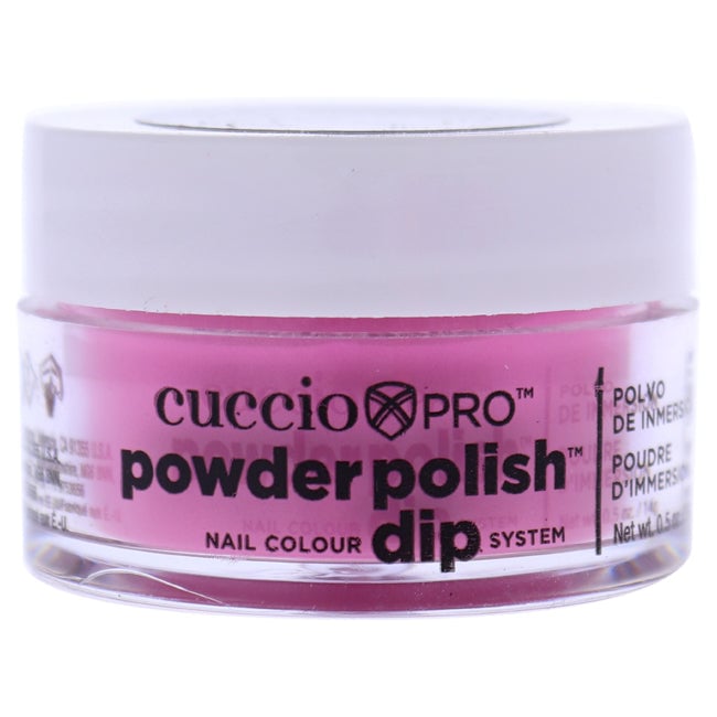 Cuccio Pro Powder Polish Nail Colour Dip System - Bright Pink by Cuccio for Women - 0.5 oz Nail Powder Image 1