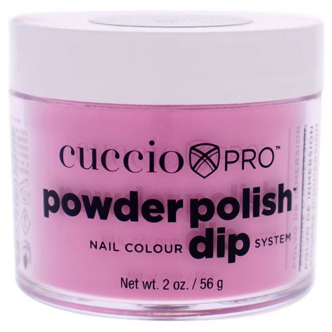 Cuccio Pro Powder Polish Nail Colour Dip System - Bright Pink by Cuccio for Women - 1.6 oz Nail Powder Image 1