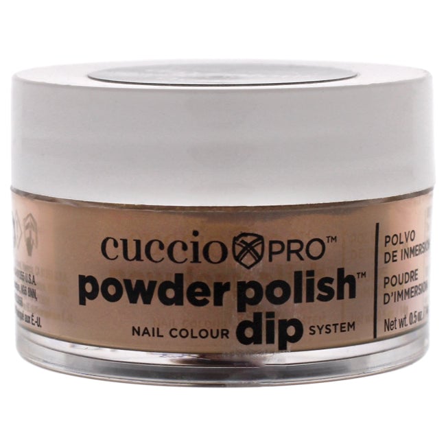 Cuccio Pro Powder Polish Nail Colour Dip System - Caramel Kisses by Cuccio for Women - 0.5 oz Nail Powder Image 1