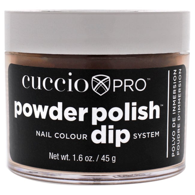 Cuccio Pro Powder Polish Nail Colour Dip System - Caramel Kisses by Cuccio for Women - 1.6 oz Nail Powder Image 1