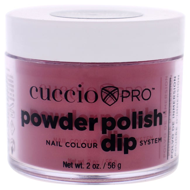 Cuccio Pro Powder Polish Nail Colour Dip System - Deep Rose by Cuccio for Women - 1.6 oz Nail Powder Image 1