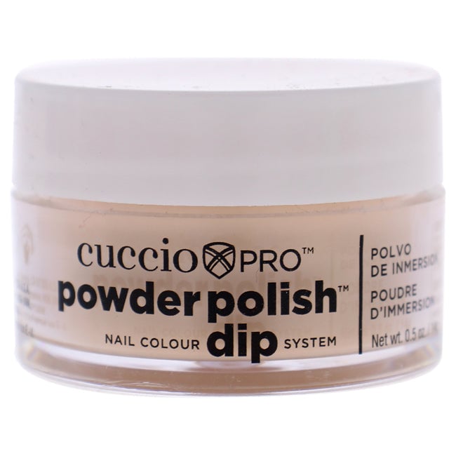 Cuccio Pro Powder Polish Nail Colour Dip System - Flattering Peach by Cuccio for Women - 0.5 oz Nail Powder Image 1