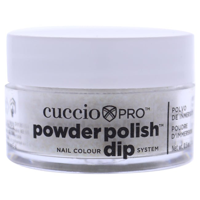 Cuccio Pro Powder Polish Nail Colour Dip System - Gold Glitter by Cuccio for Women - 0.5 oz Nail Powder Image 1