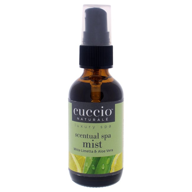 Cuccio Scentual Spa Mist - White Limetta and Aloe Vera by Cuccio for Unisex - 2 oz Mist Image 1