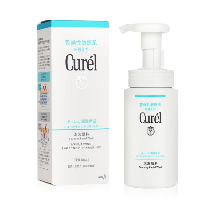 Curel Intensive Moisture Care Foaming Facial Wash 150ml/5oz Image 2