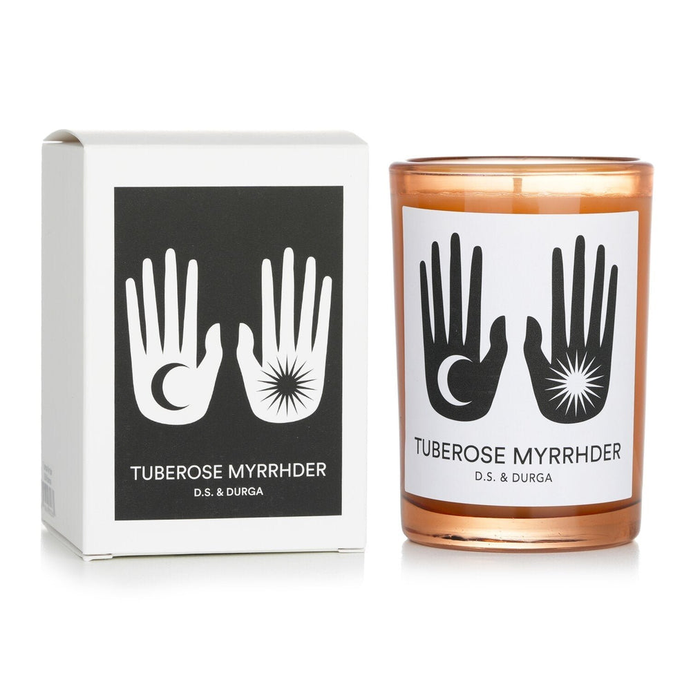 D.S. and Durga Candle - Tuberose Myrrhder 198g/7oz Image 2