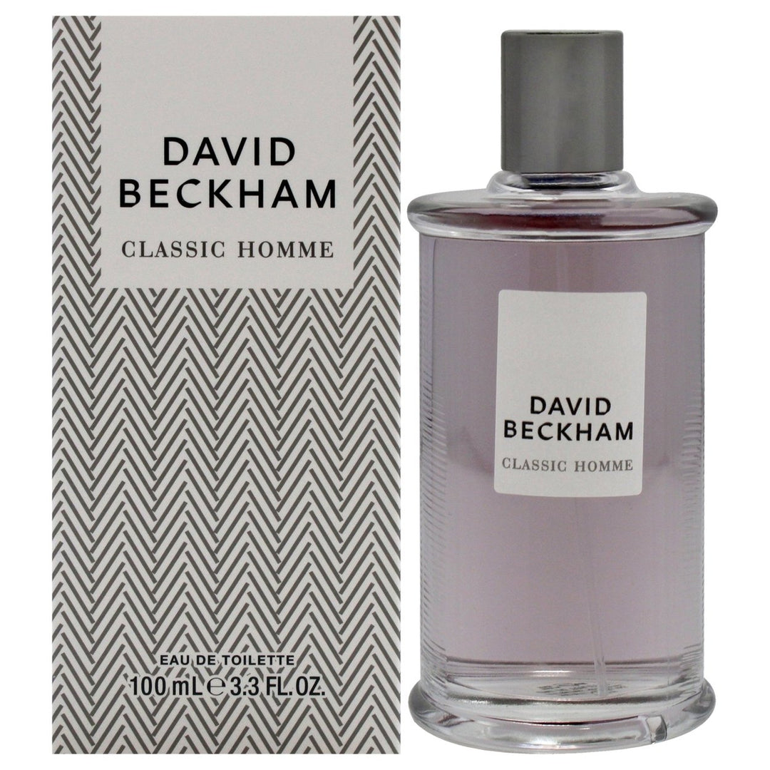 David Beckham Classic Homme by David Beckham for Men - 3.3 oz EDT Spray Image 1