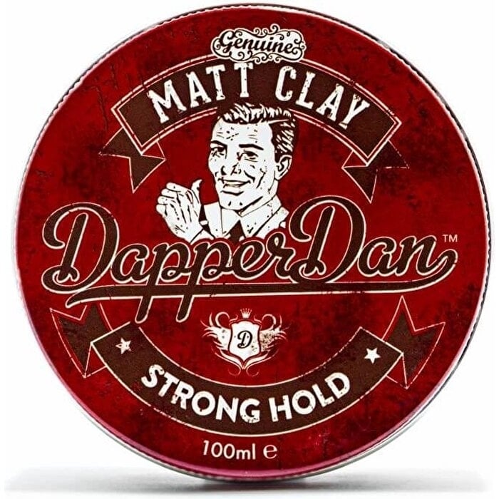 Dapper Dan Strong Hold Matte Clay 100ml Image 1