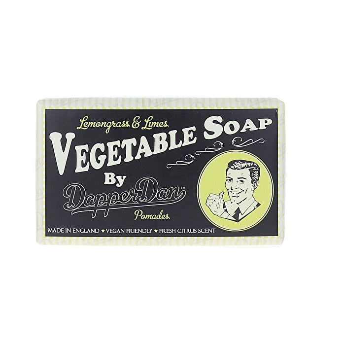 Dapper Dan Lemongrass and Limes Vegetable Soap 200g Image 1