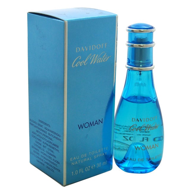 Davidoff Cool Water by Davidoff for Women - 1 oz EDT Spray Image 1