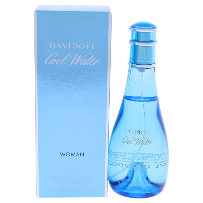 Davidoff Cool Water by Davidoff for Women - 3.4 oz EDT Spray Image 1