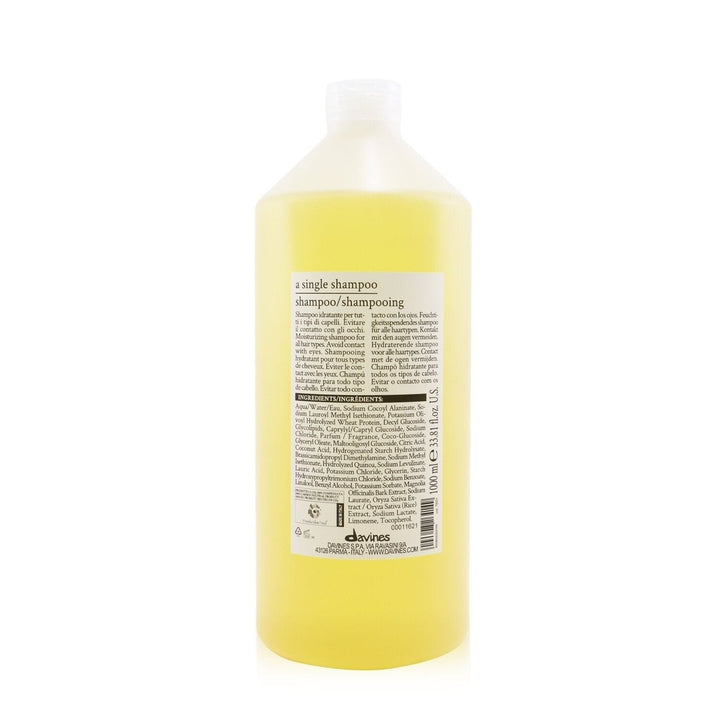 Davines A Single Shampoo 1000ml/33.81oz Image 3