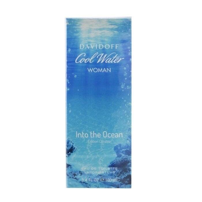 Davidoff Cool Water Into the Ocean Eau De Toilette Spray /3.4iz 100ml Image 3