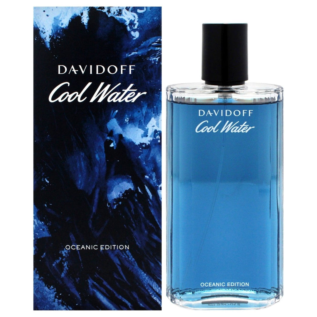 Davidoff Cool Water Oceanic Edition by Davidoff for Men - 4.2 oz EDT Spray Image 1