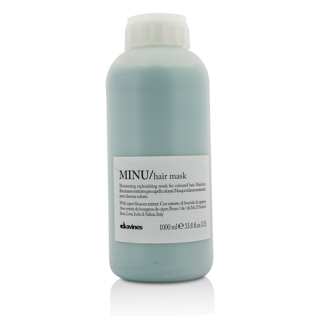 Davines Minu Illuminating Replenishing Mask (For Coloured Hair) 1000ml/33.8oz Image 1