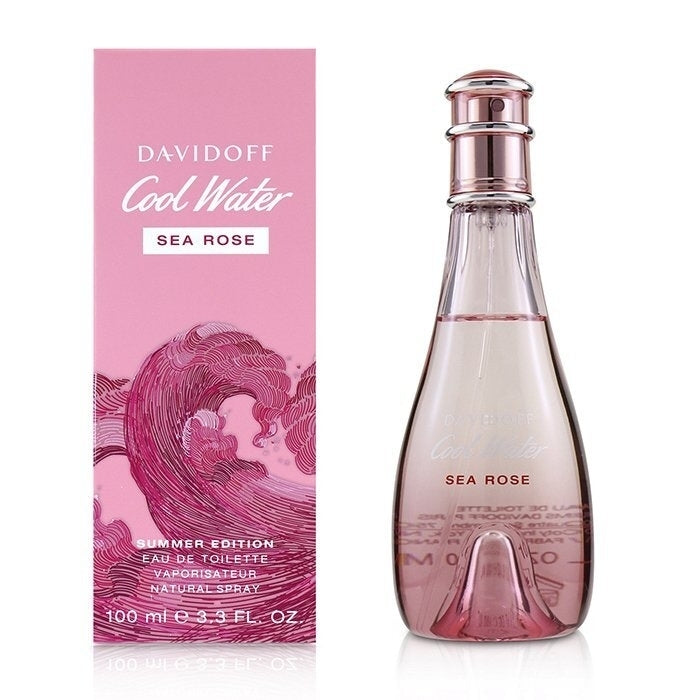 Davidoff Cool Water Sea Rose Eau De Toilette Spray (2019 Summer Edition) 100ml/3.4oz Image 2