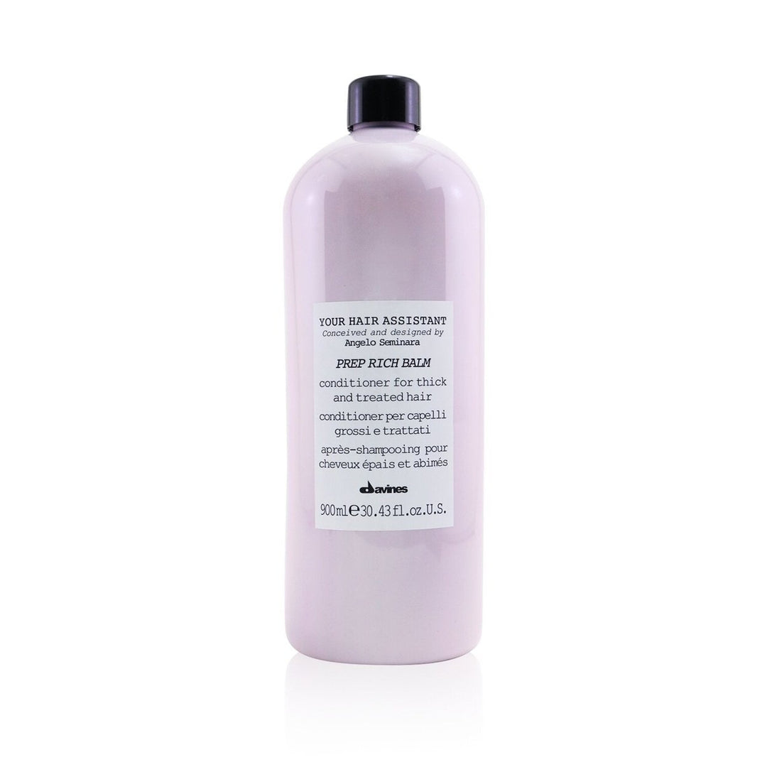 Davines Your Hair Assistant Prep Rich Balm Conditioner (For Thick and Treated Hair) 200ml/6.94oz Image 3