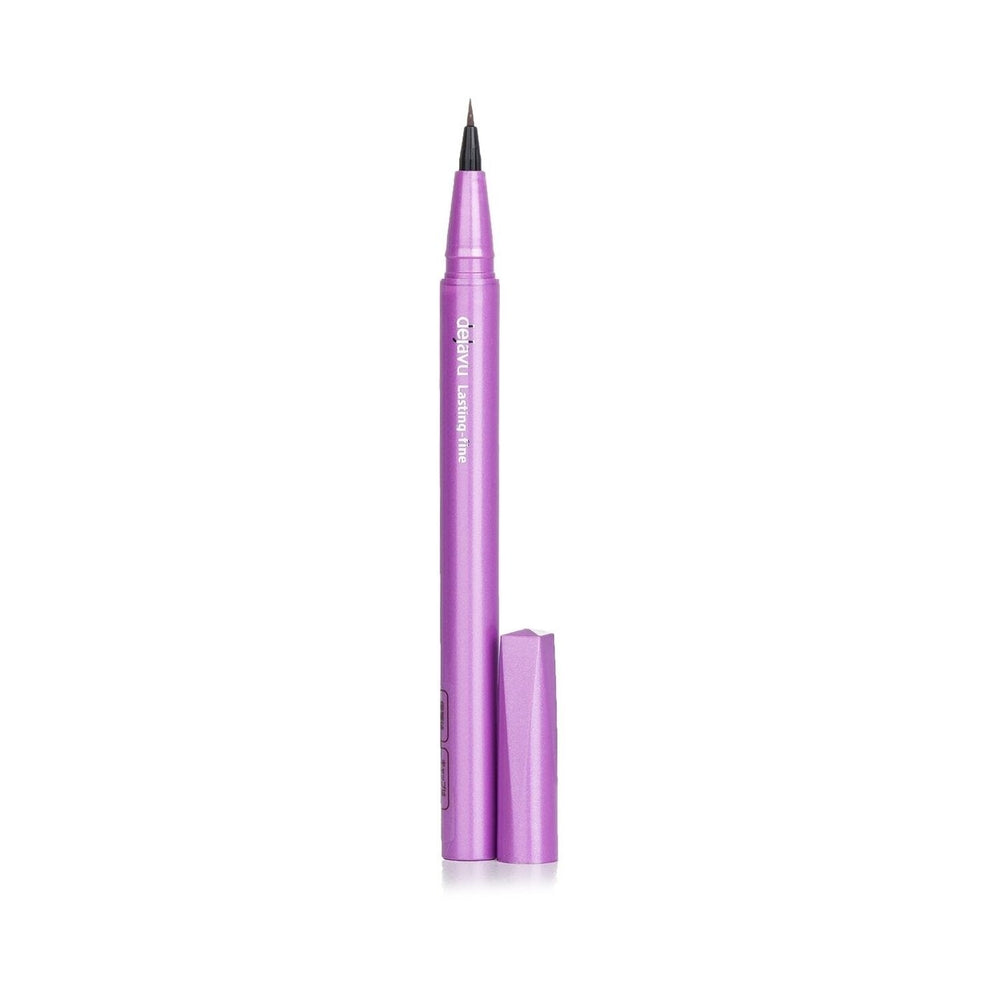 Dejavu Lasting Fine E Short Brush Liquid Eyeliner - 1 Deep Black 0.52ml Image 2