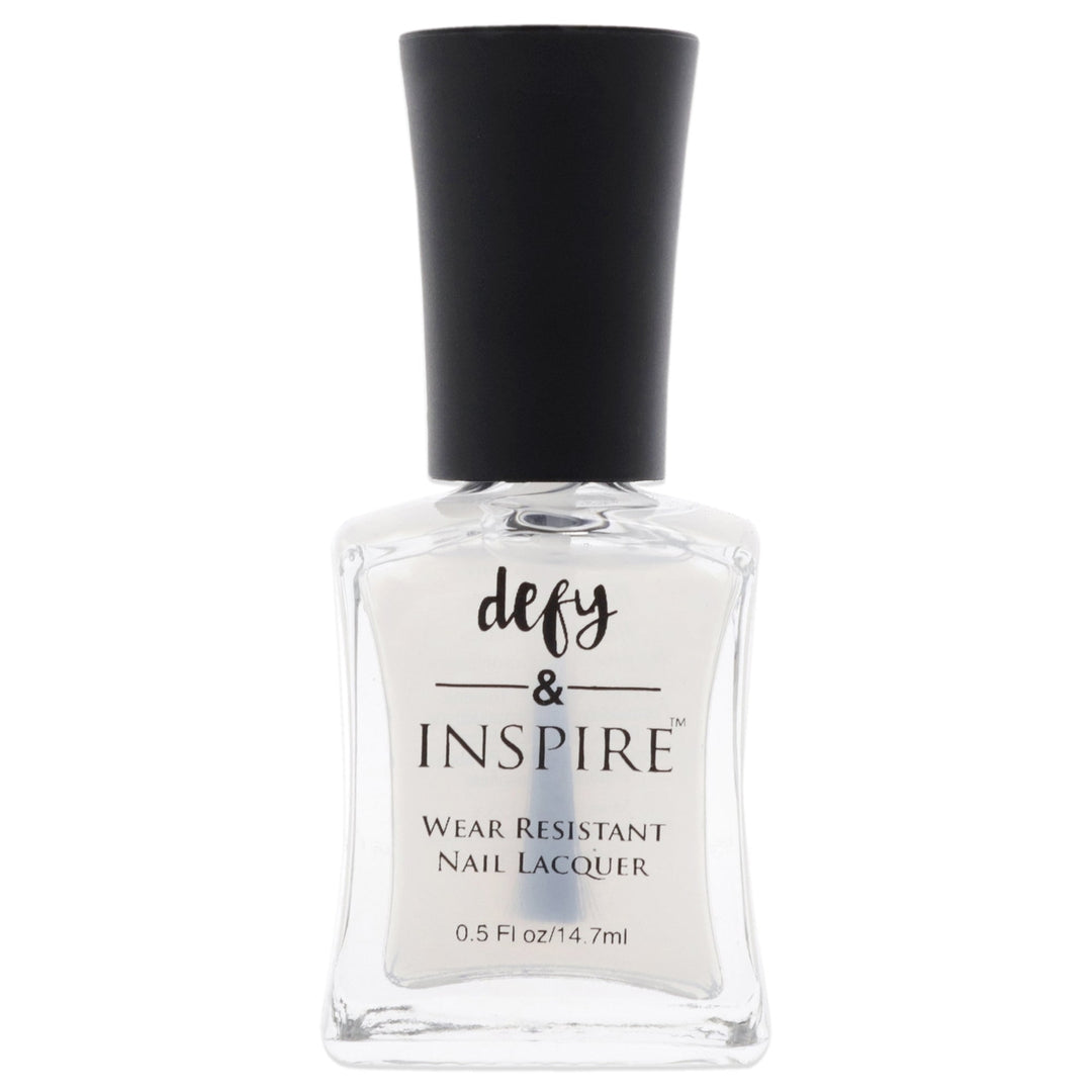 Defy and Inspire Wear Resistant Nail Lacquer - 105 All About That Base by Defy and Inspire for Women - 0.5 oz Nail Image 1