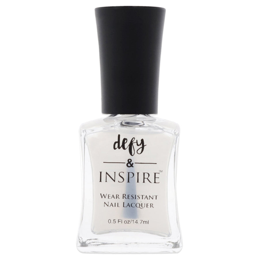 Defy and Inspire Wear Resistant Nail Lacquer - 105 All About That Base by Defy and Inspire for Women - 0.5 oz Nail Image 1