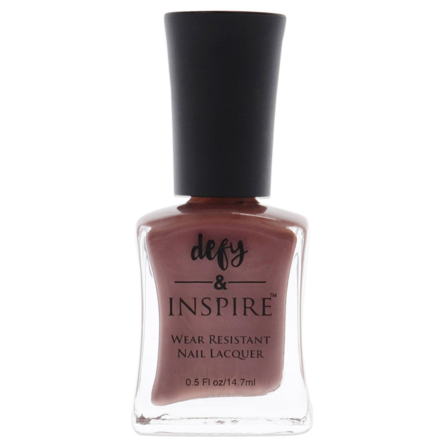 Defy and Inspire Wear Resistant Nail Lacquer - 142 Behind Closed Doors by Defy and Inspire for Women - 0.5 oz Nail Image 1