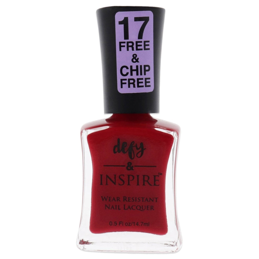 Defy and Inspire Wear Resistant Nail Lacquer - 220 The Final Rose by Defy and Inspire for Women - 0.5 oz Nail Polish Image 1