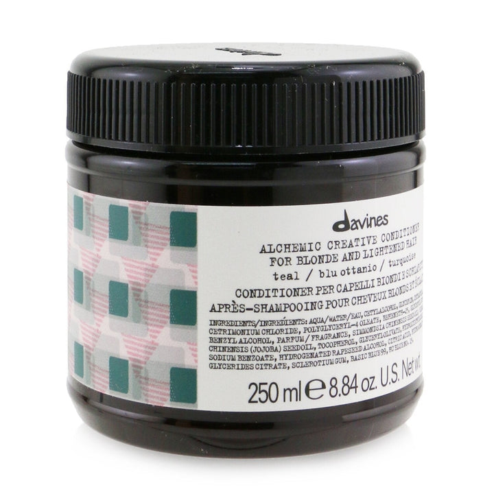 Davines Alchemic Creative Conditioner - Teal (For Blonde and Lightened Hair) 250ml/8.84oz Image 1