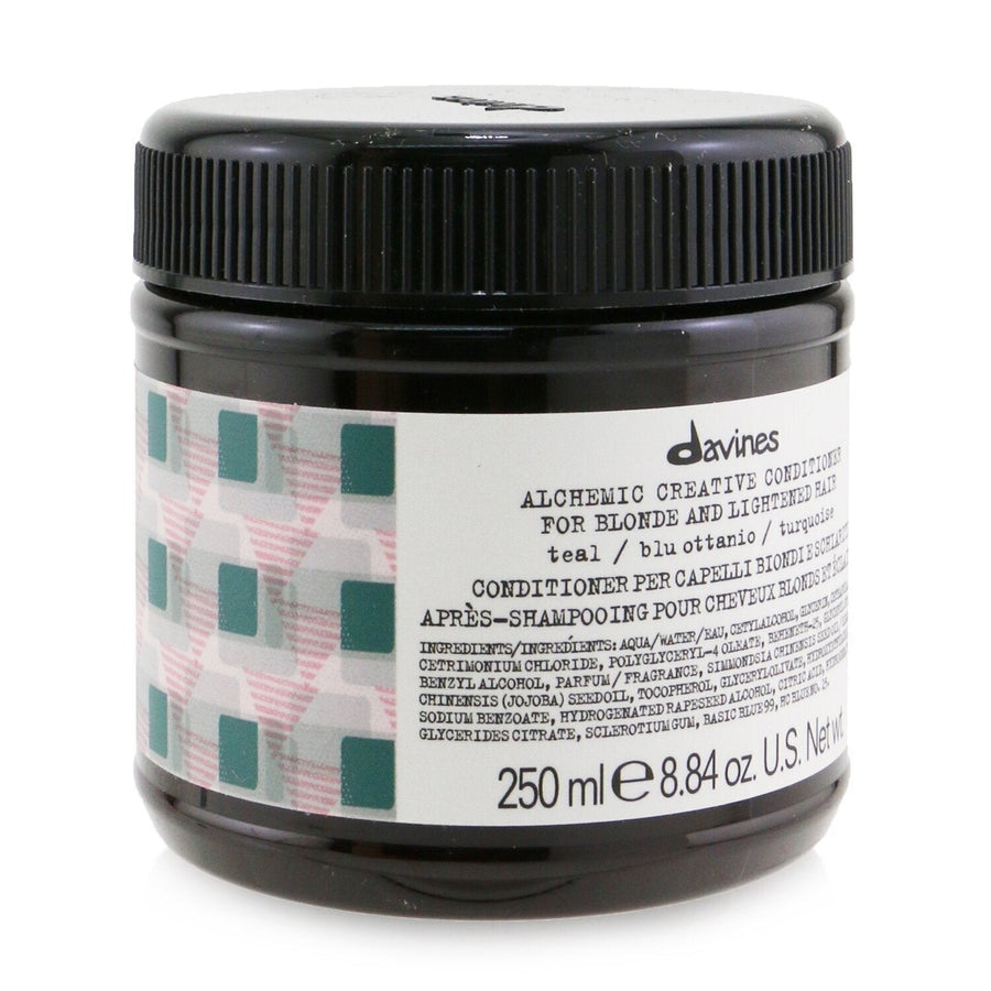 Davines Alchemic Creative Conditioner - Teal (For Blonde and Lightened Hair) 250ml/8.84oz Image 1