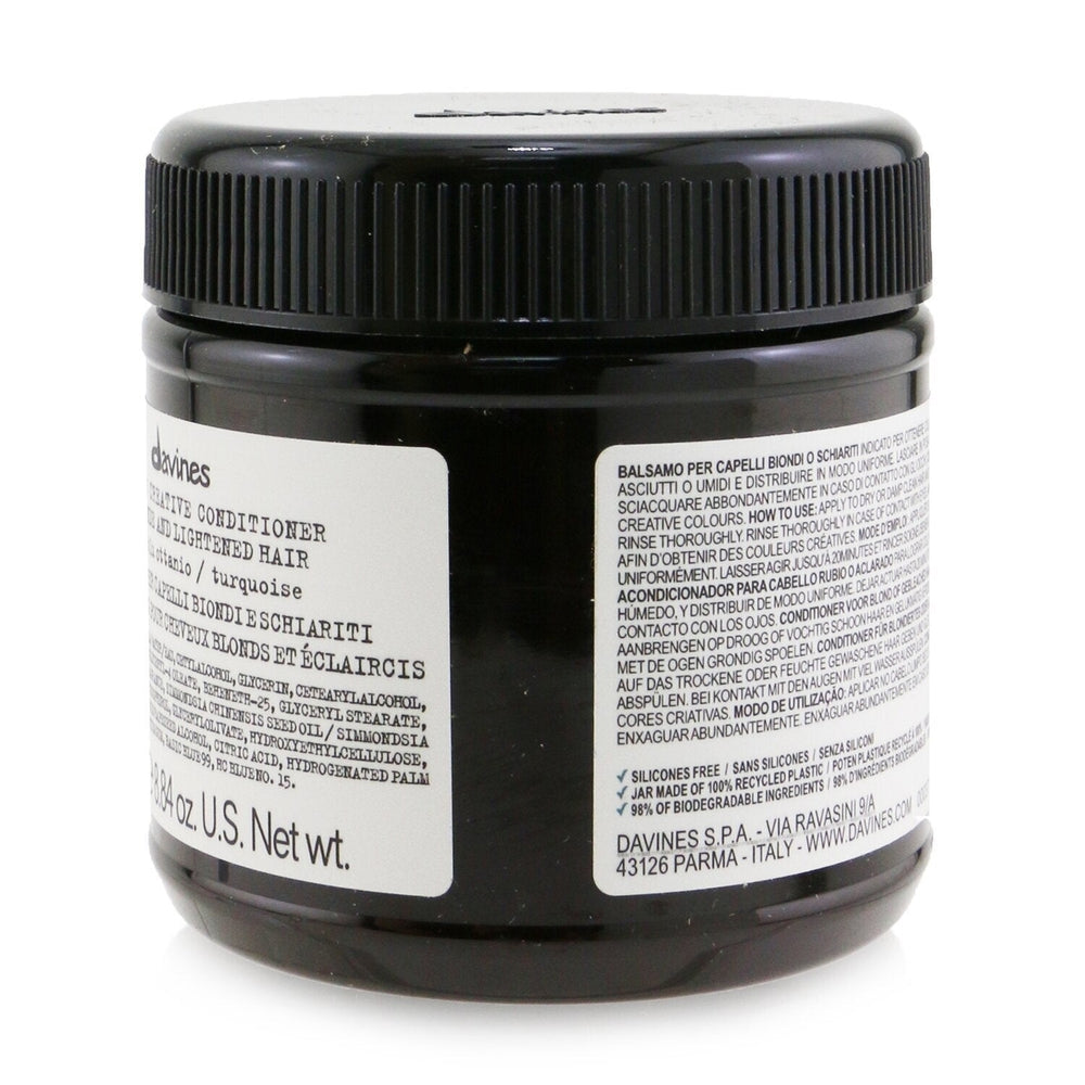 Davines Alchemic Creative Conditioner - Teal (For Blonde and Lightened Hair) 250ml/8.84oz Image 2