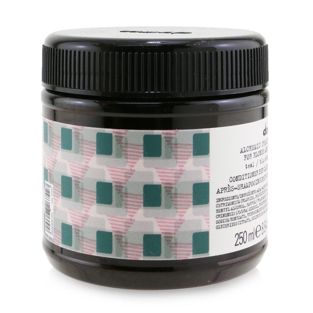 Davines Alchemic Creative Conditioner - Teal (For Blonde and Lightened Hair) 250ml/8.84oz Image 3