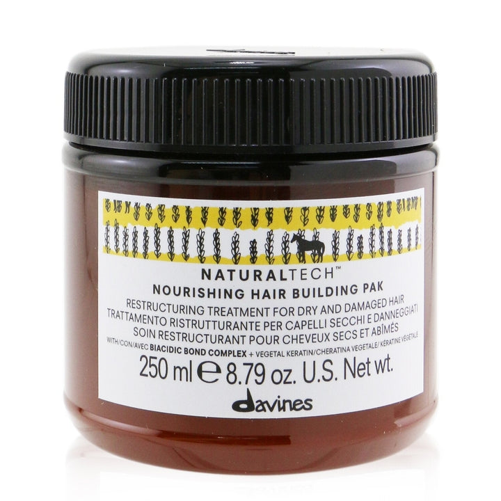 Davines Natural Tech Nourishing Hair Building Pak (For Dry Damaged Hair) 250ml/8.79oz Image 1