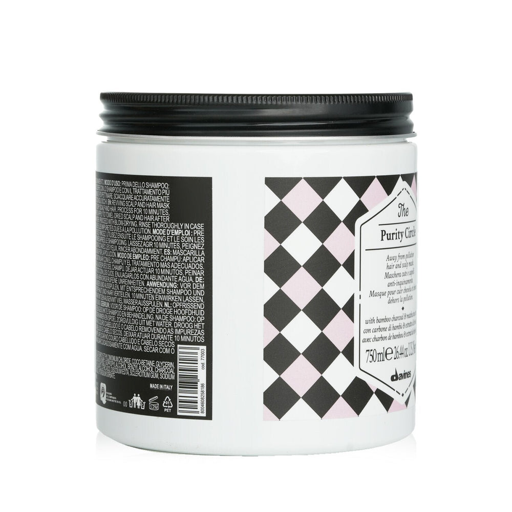 Davines The Purity Circle Away From Pollution Hair And Scalp Mask 750ml/26.44oz Image 2