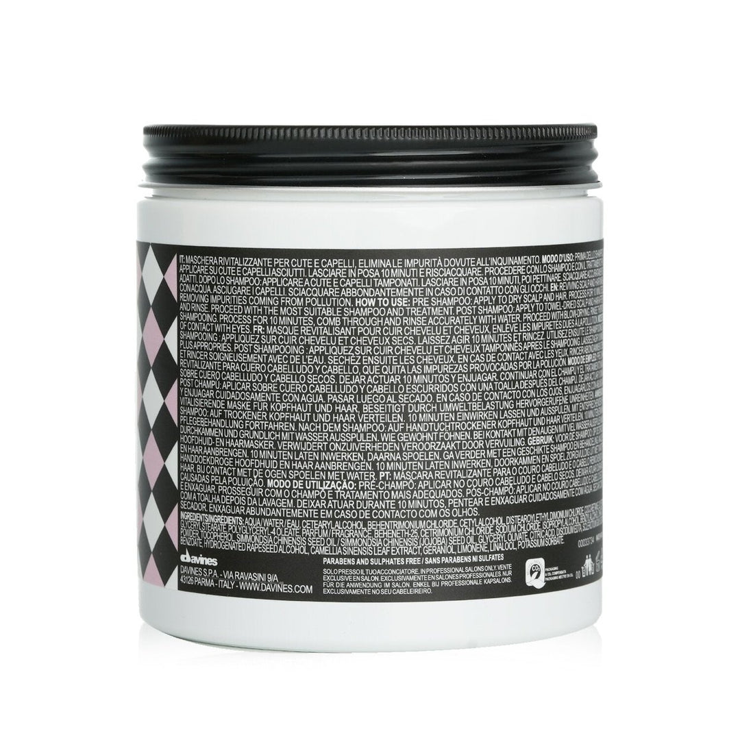 Davines The Purity Circle Away From Pollution Hair And Scalp Mask 750ml/26.44oz Image 3