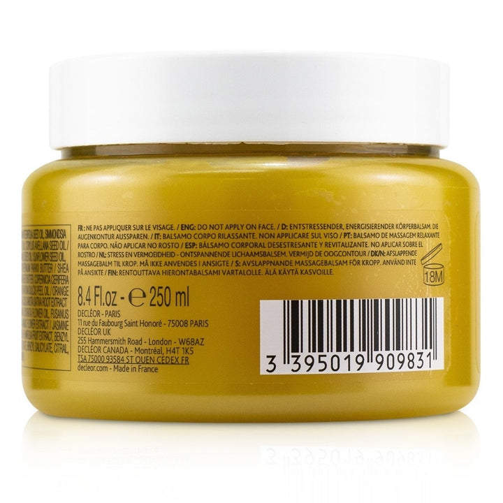 Decleor Jasmin Relax Therapy Stress and Fatigue Relieving Body Balm (Salon Size) 250ml/8.4oz Image 3