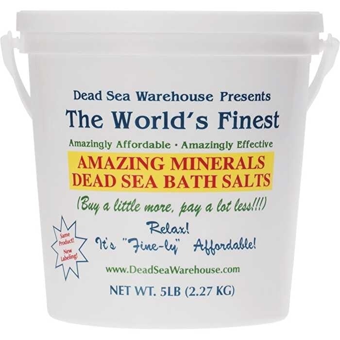 Dead Sea Warehouse Dead Sea Bath Salts Bucket 2.27kg Image 1