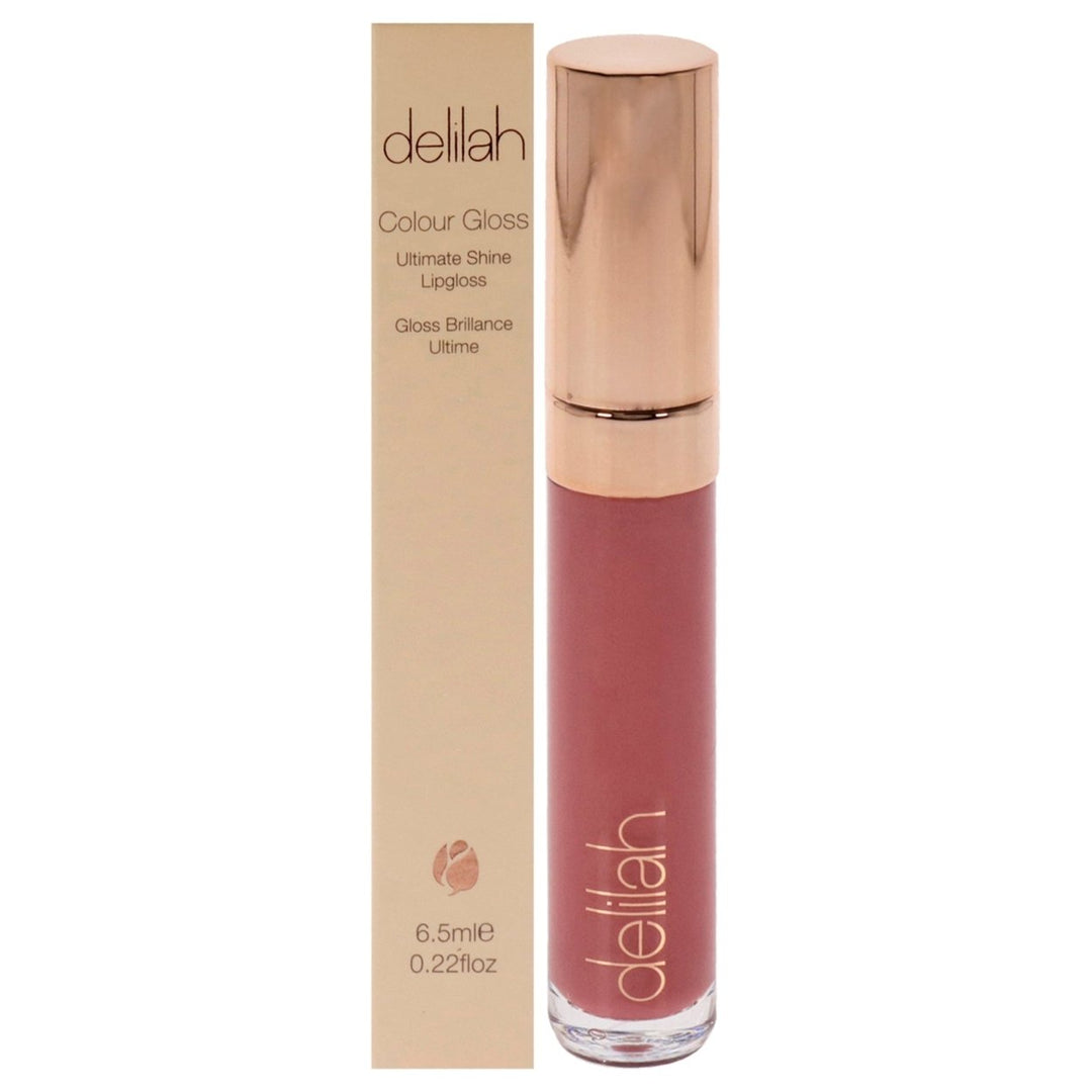 Delilah Ultimate Shine Lip Gloss - Modesty by Delilah for Women - 0.22 oz Lip Gloss Image 1