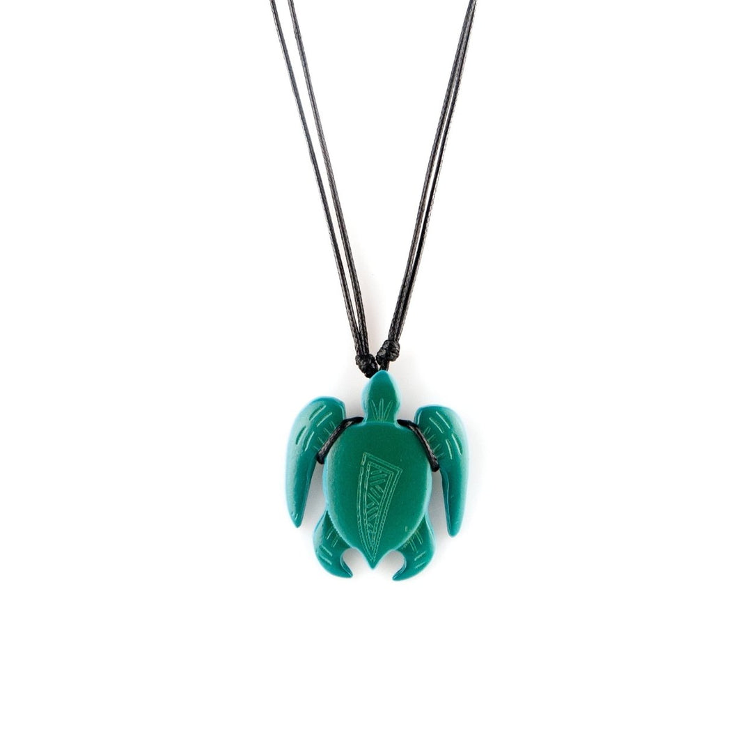 DelSol Color-Changing Necklace - Turtle - White to Green by DeSol for Women - 1 Pc Necklace Image 1