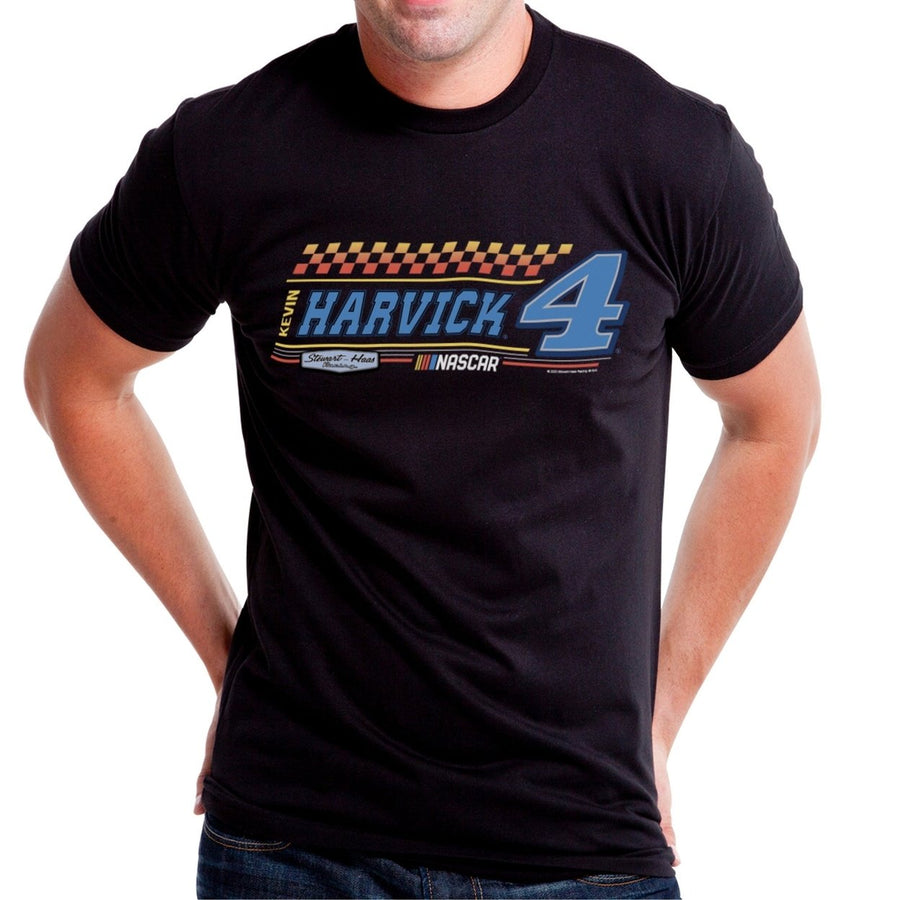 DelSol NASCAR Mens Classic Crew Tee - Kevin Harvick - 6 Black by DelSol for Men - 1 Pc T-Shirt (M) Image 1