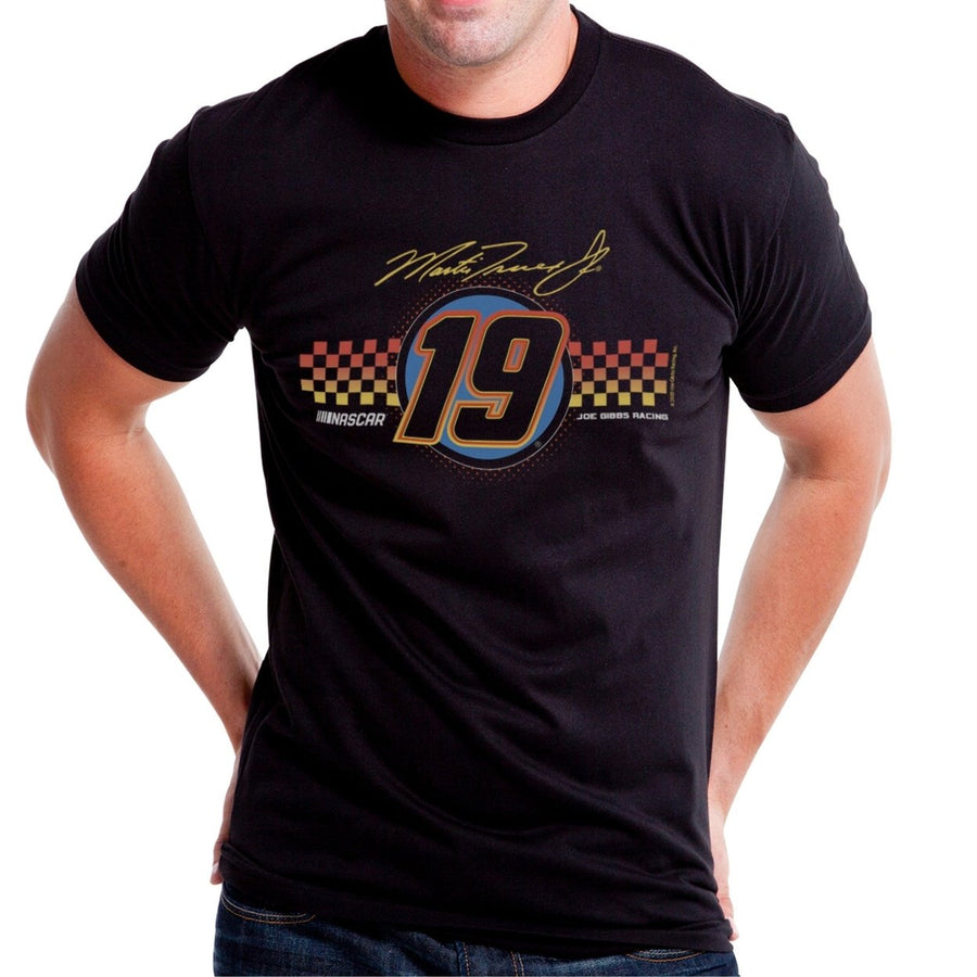 DelSol NASCAR Mens Classic Crew Tee - Martin Truex Jr - 1 Black by DelSol for Men - 1 Pc T-Shirt (M) Image 1