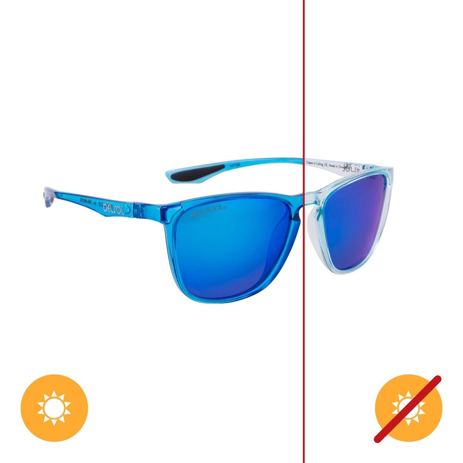 DelSol Solize Ocean is Calling - Light Blue-Blue by DelSol for Unisex - 1 Pc Sunglasses Image 1