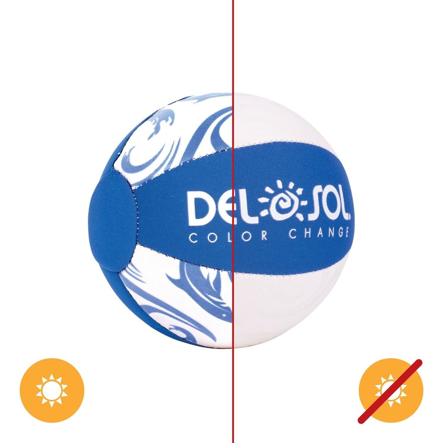 DelSol Mini Beach Ball - Blue by DelSol for Unisex - 1 Pc Ball Image 1