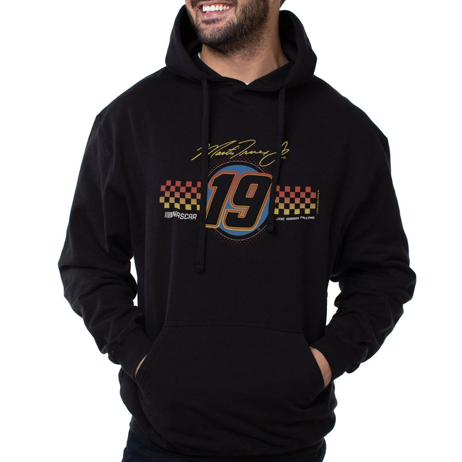 DelSol NASCAR Hooded Sweatshirt - Martin Truex Jr - 1 Black by DelSol for Men - 1 Pc T-Shirt (M) Image 1