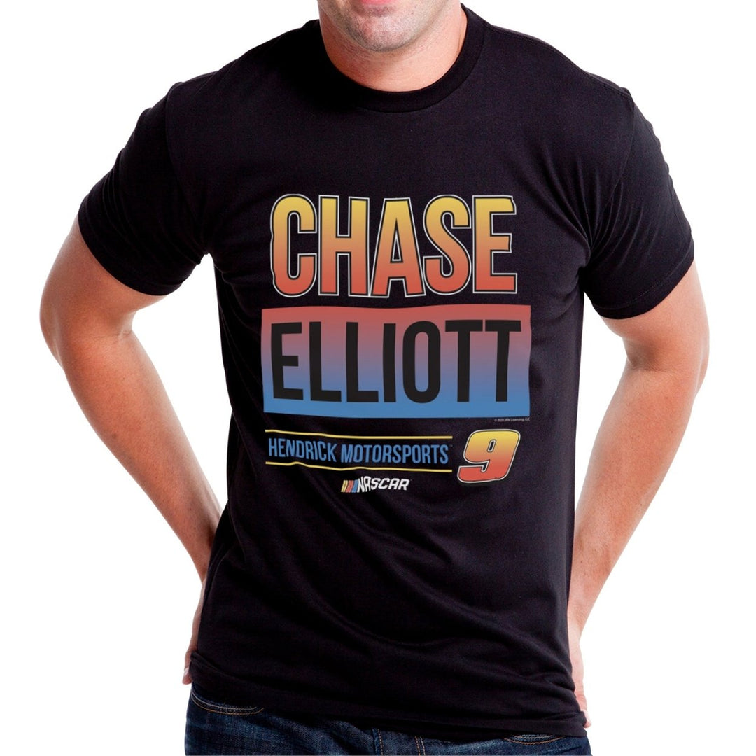 DelSol NASCAR Mens Classic Crew Tee - Chase Elliot - 3 Black by DelSol for Men - 1 Pc T-Shirt (2XL) Image 1