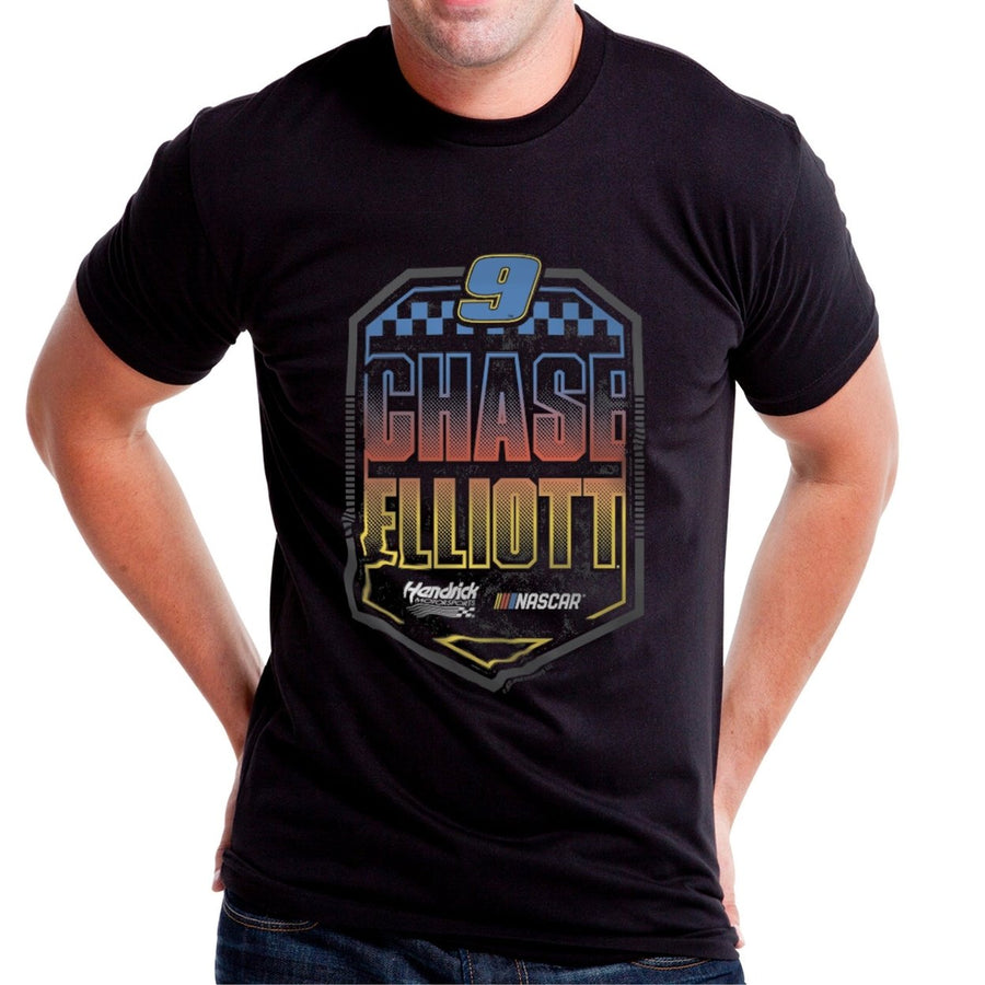 DelSol NASCAR Mens Classic Crew Tee - Chase Elliot - 7 Black by DelSol for Men - 1 Pc T-Shirt (3XL) Image 1