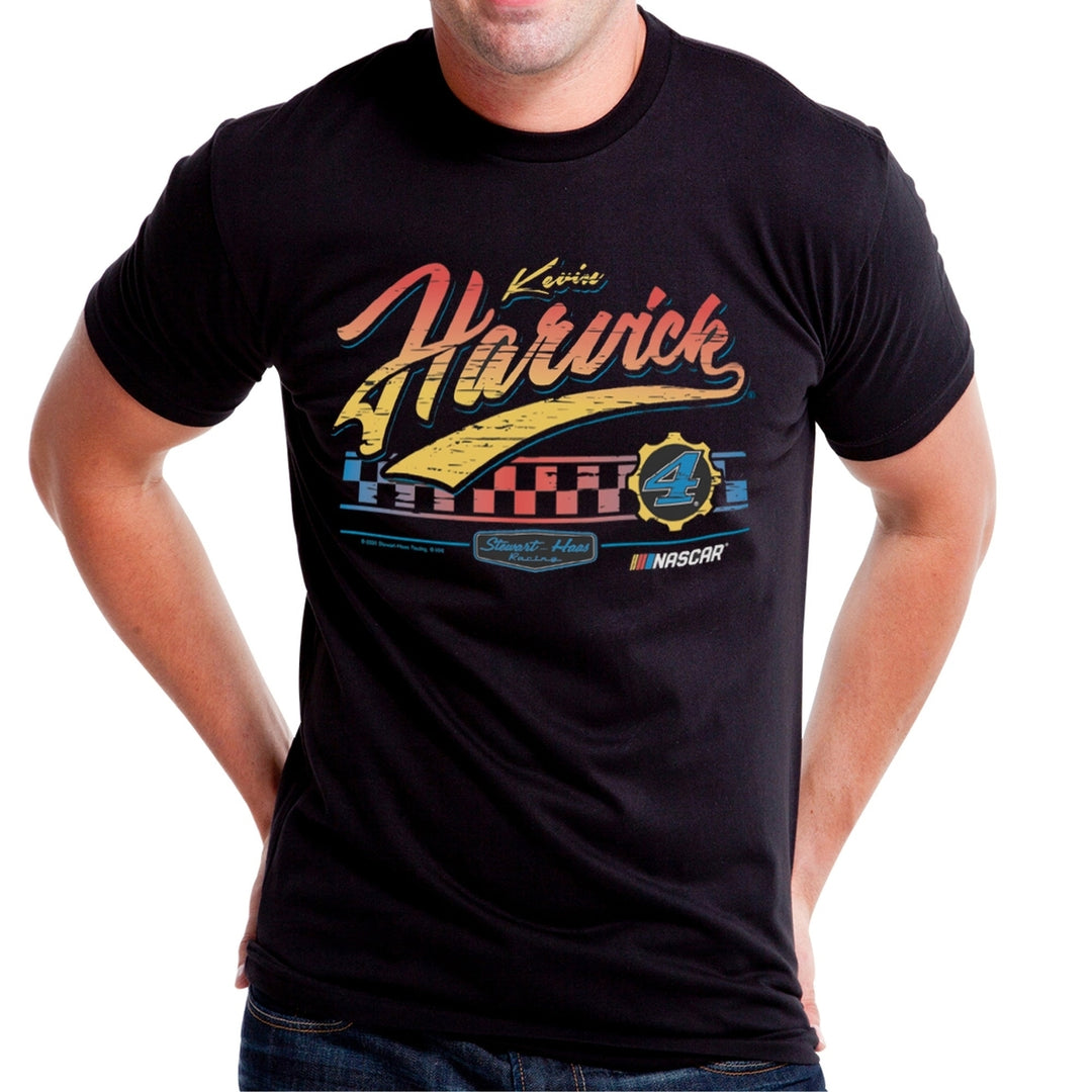 DelSol NASCAR Mens Classic Crew Tee - Kevin Harvick - 3 Black by DelSol for Men - 1 Pc T-Shirt (M) Image 1