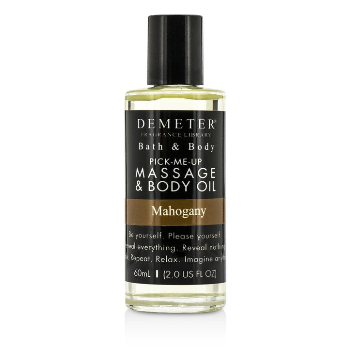 Demeter Mahogany Massage and Body Oil 60ml/2oz Image 1